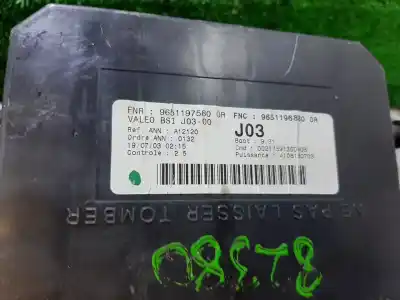 Автозапчастина б/у  для PEUGEOT 307 BREAK / SW (S1)  Посилання на OEM IAM 9651197580   Автозапчастина б/у  для PEUGEOT 307 BREAK / SW (S1)  Посилання на OEM IAM 9651197580