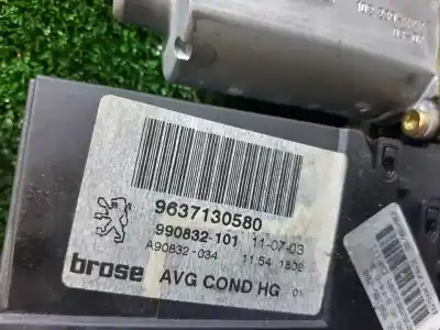 Second-hand car spare part left front window motor for peugeot 307 break / sw (s1) sw clim oem iam references 9637130580   Second-hand car spare part left front window motor for peugeot 307 break / sw (s1) sw clim oem iam references 9637130580