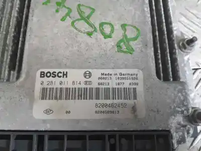 Pièce détachée automobile d'occasion CALCULATEUR MOTEUR ECU pour RENAULT MEGANE II BERLINA 5P  Références OEM IAM 0281011814  