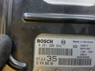 Tweedehands auto-onderdeel ecu motorcontroller voor peugeot 307 break / sw (s1) sw oem iam-referenties 9647480580  0261206943