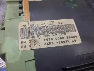 Peça sobressalente para automóvel em segunda mão quadrante por bmw serie 3 compacto (e36) 318tds referências oem iam 62118361154  