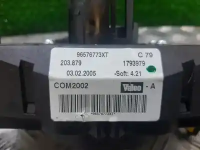 Second-hand car spare part MULTIFUNCTION SWITCH for CITROEN C3 PLURIEL  OEM IAM references 96576773XT  
