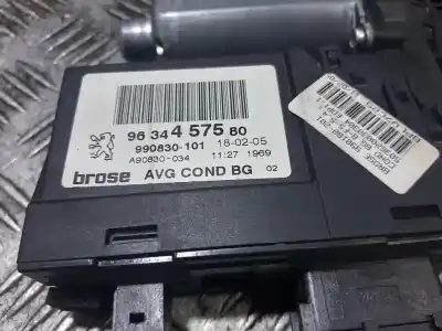 Peça sobressalente para automóvel em segunda mão Motor Elevador Vidro Dianteiro Esquerdo por PEUGEOT 307 BREAK / SW (S1) SW Referências OEM IAM 9634457580  990830101