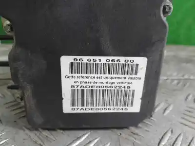 Second-hand car spare part abs for citroen c4 picasso i monospace (ud_) 1.6 hdi oem iam references 9665106680  