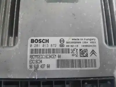 Pezzo di ricambio per auto di seconda mano  per CITROEN C4 PICASSO I MONOSPACE (UD_)  Riferimenti OEM IAM 0281013872  