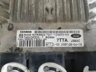 Second-hand car spare part ecu engine control for ford fiesta (cbk) ambiente oem iam references 5ws40632at  