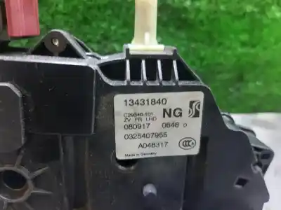 Peça sobressalente para automóvel em segunda mão fechadura da porta dianteira direita por opel corsa e business referências oem iam 13431840  0325407955
