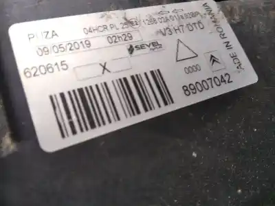 Peça sobressalente para automóvel em segunda mão Farol / Farolim Direito por CITROEN C8 Motor 2.0 Ltr. - 100 kW HDi FAP CAT (RHR / DW10BTED4) Referências OEM IAM 89007042  