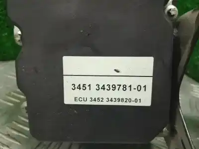 Peça sobressalente para automóvel em segunda mão abs por bmw x3 (e83) 2.5si referências oem iam 3451343978101  3452343982001
