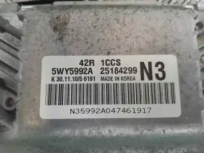 Second-hand car spare part ecu engine control for chevrolet aveo ls oem iam references 5wy5992a  