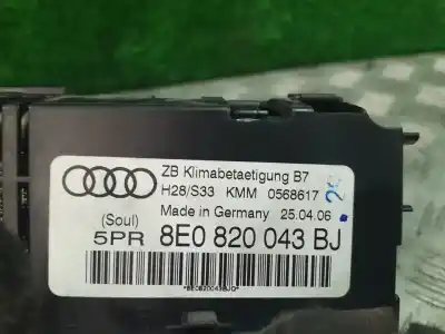 Peça sobressalente para automóvel em segunda mão  por AUDI A4 B7 AVANT (8ED)  Referências OEM IAM 8E0820043BJ  
