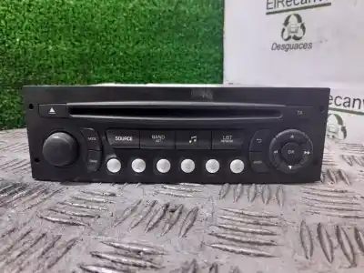 Pezzo di ricambio per auto di seconda mano impianto audio / radio cd per citroen c3 collection riferimenti oem iam 98053736xt00  