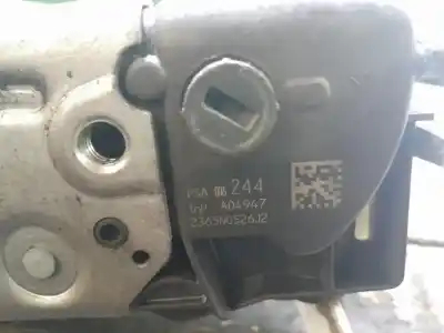 Second-hand car spare part left front door lock for citroen c3 collection oem iam references a04947