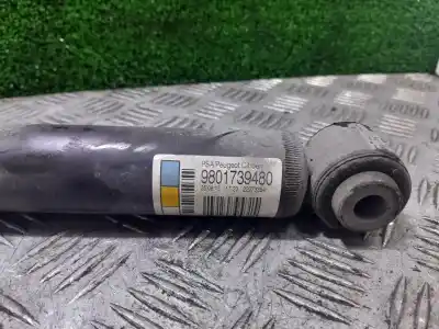 Second-hand car spare part right rear shock absorber for citroen c3 collection oem iam references 9801739480