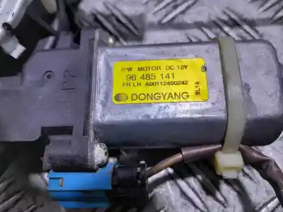 Second-hand car spare part driver left window regulator for chevrolet matiz 1.0 s oem iam references 96485141  2 pins