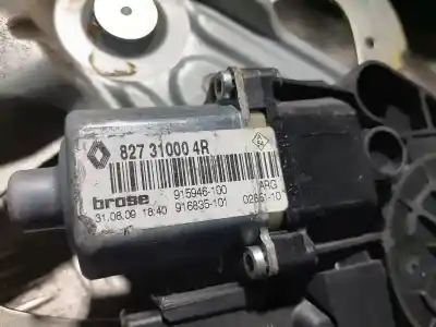 Автозапчасти б/у регулятор стекла заднего левого за renault scénic iii (jz0/1_) 1.9 dci (jz0j, jz1j, jz1k, jz1s) ссылки oem iam 827310004r