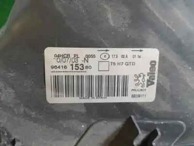 Peça sobressalente para automóvel em segunda mão farol / farolim esquerdo por peugeot 307 break / sw (s1) 307 break / sw (s1) (2002 - 2005) referências oem iam 9641615380   Peça sobressalente para automóvel em segunda mão farol / farolim esquerdo por peugeot 307 break / sw (s1) 307 break / sw (s1) (2002 - 2005) referências oem iam 9641615380