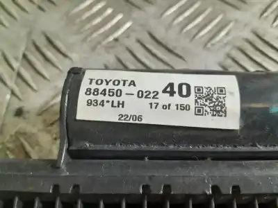 Peça sobressalente para automóvel em segunda mão Condensador / Radiador De Ar Condicionado por TOYOTA COROLLA (E12) 1.6 16V Referências OEM IAM 88450022  