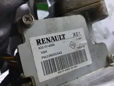 Second-hand car spare part steering column for renault kangoo furgón professional oem iam references 8201514069  