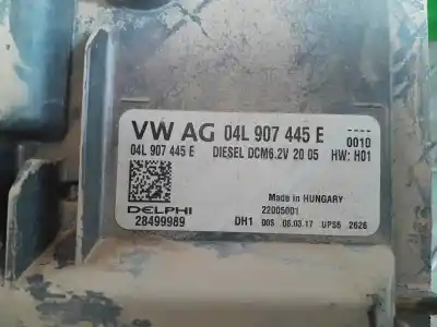 Peça sobressalente para automóvel em segunda mão centralina de motor uce por seat ateca (kh7) reference referências oem iam 04l907445e  