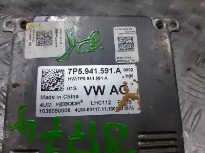 Peça sobressalente para automóvel em segunda mão Balastro De Xenon por SEAT ATECA (KH7) Reference Referências OEM IAM 7P5941591A  
