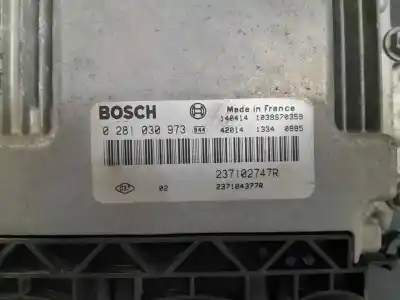 Second-hand car spare part ECU ENGINE CONTROL for RENAULT KANGOO  OEM IAM references 0281030973  