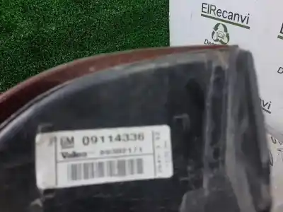 Pezzo di ricambio per auto di seconda mano lampada posteriore sinistra per opel corsa c blue line riferimenti oem iam 09114336  89302171