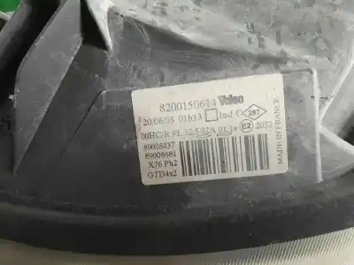 Автозапчасти б/у левая фара за RENAULT KANGOO (F/KC0) Expression ссылки OEM IAM 8200150614  