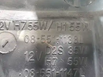 Автозапчастина б/у ліва фара для renault clio ii fase ii (b/cb0) authentique посилання на oem iam 085511138l  