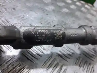 Peça sobressalente para automóvel em segunda mão Régua / Rampa De Injetores por FIAT DOBLO Active Referências OEM IAM 55232381  0445214193