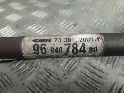 Pezzo di ricambio per auto di seconda mano trasmissione anteriore sinistra per peugeot 206 sw (2e/k) 1.4 riferimenti oem iam 9684678480