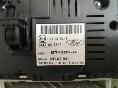 Автозапчасти б/у многофункциональный дисплей за ford fiesta (ccn) black edition ссылки oem iam 10r035347  