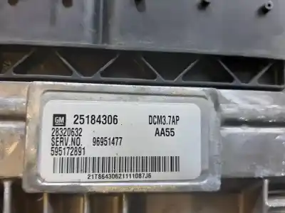 Peça sobressalente para automóvel em segunda mão centralina de motor uce por chevrolet orlando lt referências oem iam 96951477  25184306