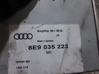 Автозапчастина б/у електронний модуль для audi a4 b6 avant (8e5) 1.9 tdi посилання на oem iam 8e9035223  