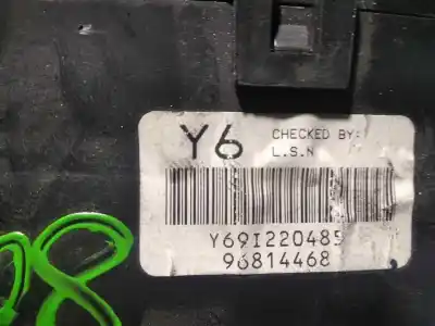 Peça sobressalente para automóvel em segunda mão quadrante por chevrolet aveo ls referências oem iam 96814468  