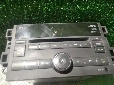 Second-hand car spare part audio system / radio cd for chevrolet aveo ls oem iam references 10r020375