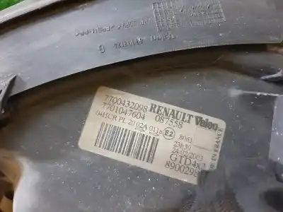 Автозапчастина б/у ліва фара для renault scenic (ja..) 1.9 dci authentique посилання на oem iam 7700432098  89002988