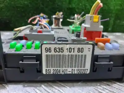 Second-hand car spare part fuse box unit for citroen c4 picasso avatar oem iam references 9663510180  