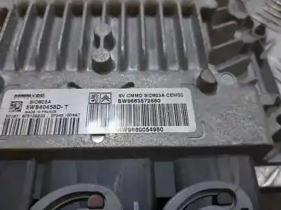 Second-hand car spare part ecu engine control for citroen c4 picasso avatar oem iam references sw9663572880  hw9660054980