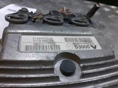 Second-hand car spare part ecu engine control for renault modus confort dynamique 98 cv / 72 kw oem iam references 8200411717  2158491133a