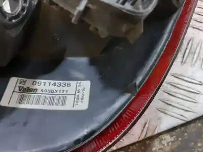 Автозапчасти б/у левый задний фонарь за opel corsa c furgoneta/hatchback (x01) 1.2 16v (f08, w5l) ссылки oem iam 09114336  89302171