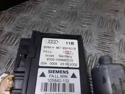 Second-hand car spare part left front window motor for audi a4 avant (8e) 1.8 t quattro oem iam references 8e1959801b  