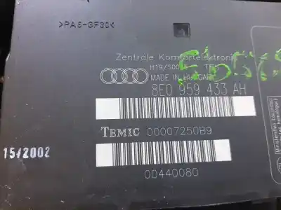 Pièce détachée automobile d'occasion module confort pour audi a4 avant (8e) 1.8 t quattro références oem iam 8e0959433ah  
