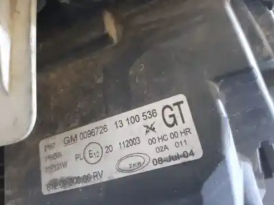 Pezzo di ricambio per auto di seconda mano faro anteriore destro per opel corsa c blue line riferimenti oem iam 13100536  0096726