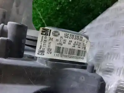 Peça sobressalente para automóvel em segunda mão FAROL / FAROLIM DIREITO por OPEL ASTRA GTC  Referências OEM IAM 1EG27037022  