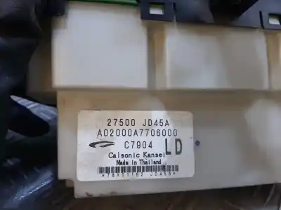 Recambio de automóvil de segunda mano de MANDO CLIMATIZADOR para NISSAN QASHQAI (J10) Acenta referencias OEM IAM 27500JD45A  