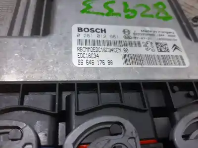 Автозапчасти б/у блок управления двигателем за citroen c4 picasso i monospace (ud_) 1.6 hdi ссылки oem iam 9664617680  0281012981