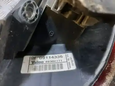 Piesă de schimb auto la mâna a doua lampã spate stânga pentru opel corsa c furgoneta/hatchback (x01) 1.2 16v (f08, w5l) referințe oem iam 09114336  89302171 Piesă de schimb auto la mâna a doua lampã spate stânga pentru opel corsa c furgoneta/hatchback (x01) 1.2 16v (f08, w5l) referințe oem iam 09114336  89302171
