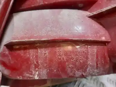 Second-hand car spare part left tailgate light for citroen c2 sx oem iam references 3ckx13405aa  