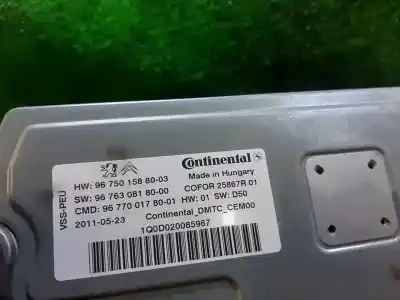 Second-hand car spare part start/stop control unit for citroen c4 lim. business oem iam references 9675015880  25867r01